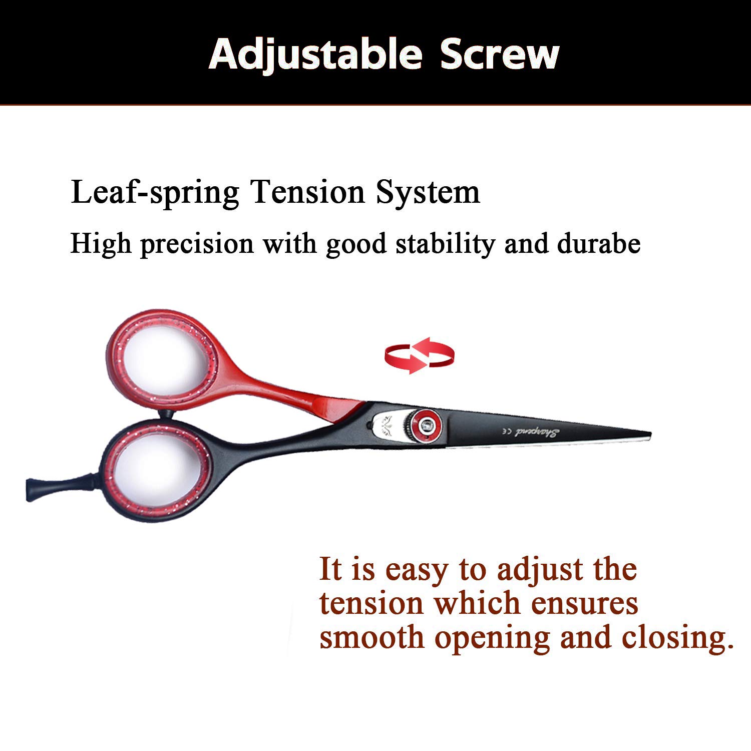 Professional Haircutting Scissors Kit – 6 inch Razor Edge Barber Scissor, Japanese Haircutting Scissors and Thinning Shears for Men, Women & Kids, Salon and Home Hair Cutting Set