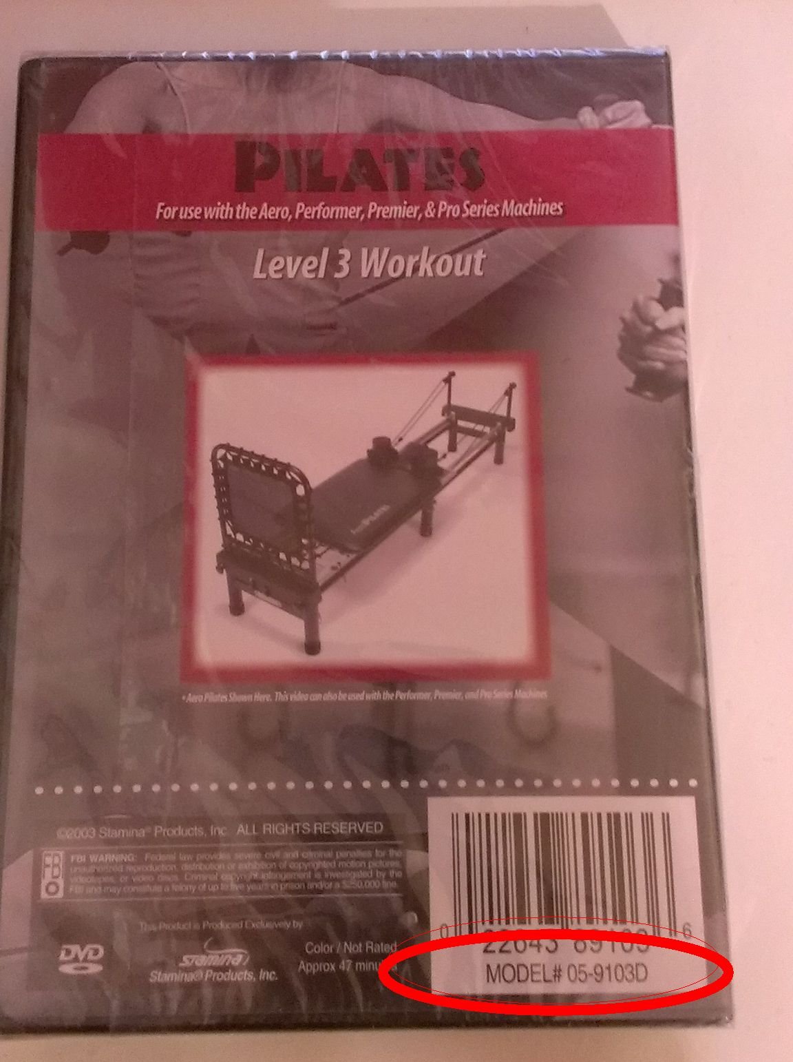 Amazon.com: AeroPilates Level Three Integrated Workout DVD with