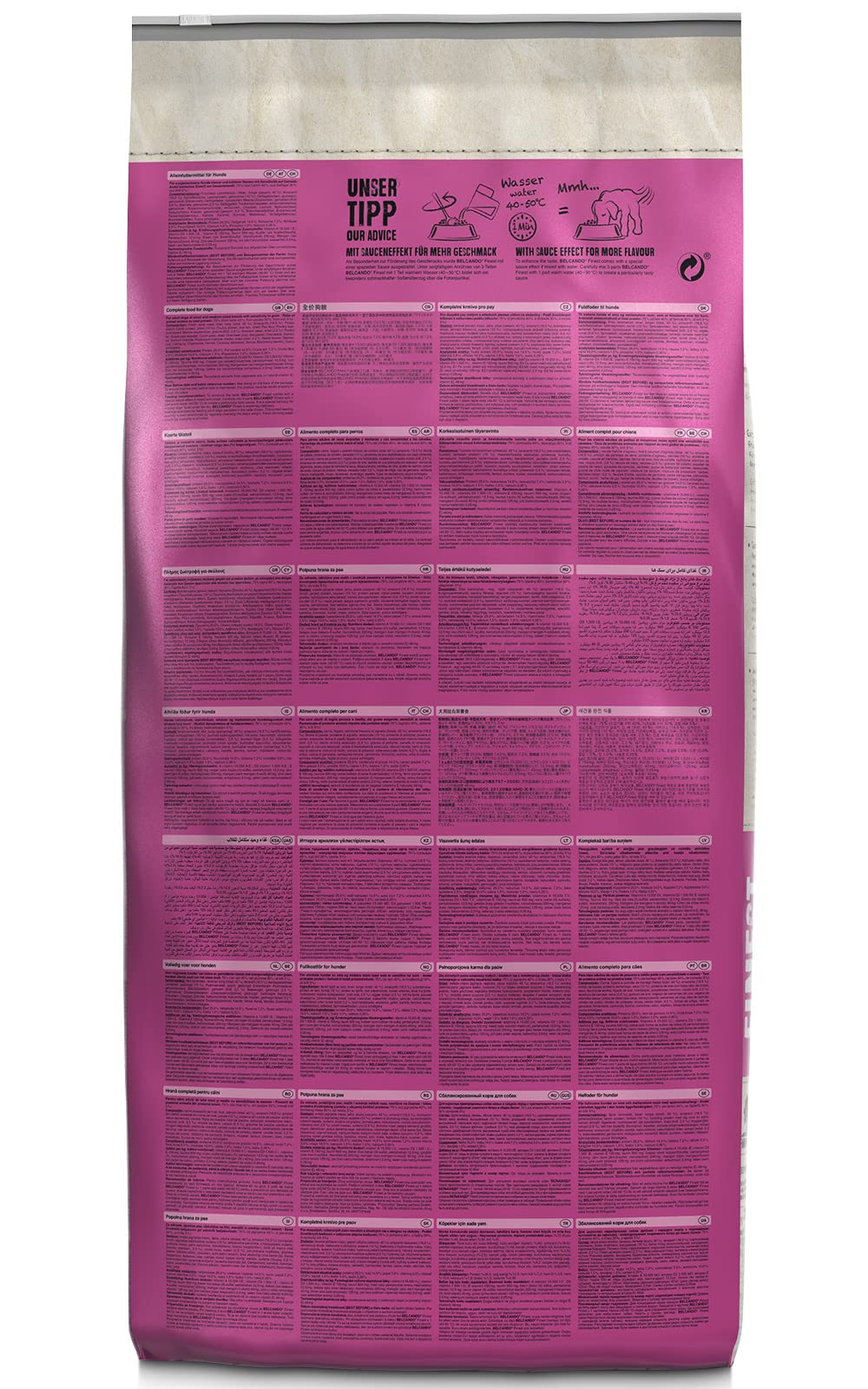 Belcando Finest GF Lamb [12,5 kg] karma dla psów bez zbóż, sucha karma dla małych i średnich psów, pełnoporcjowa dla psów od 1 roku życia