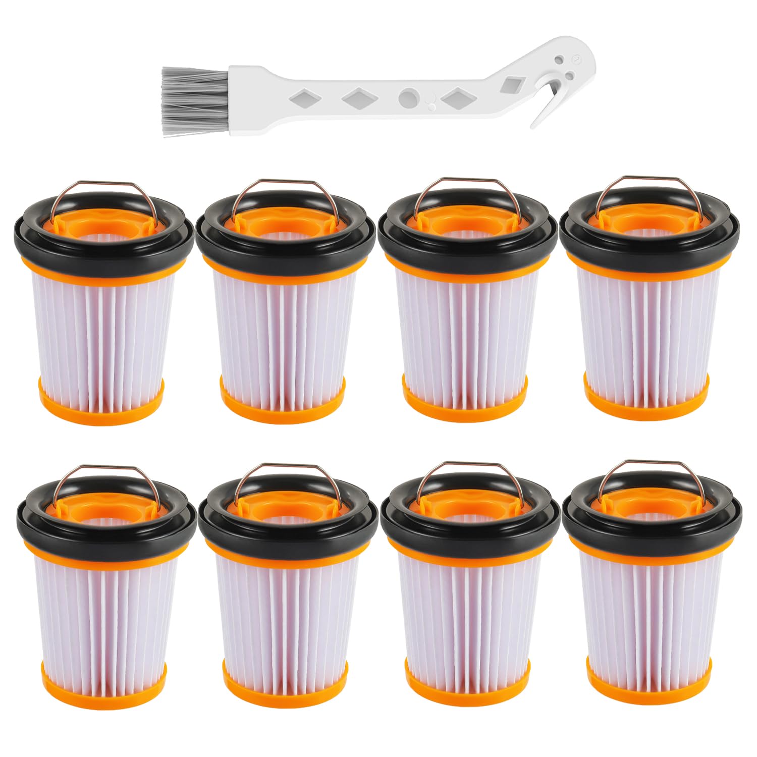8 Pezzi Filtro per Shark ION W1 S87 Aspirapolvere Filtri di Ricambio per WV200 WV201 WV205 WV220 Senza Fili Portatile Aspirapolvere Sostituzione Filter # XHFWV200