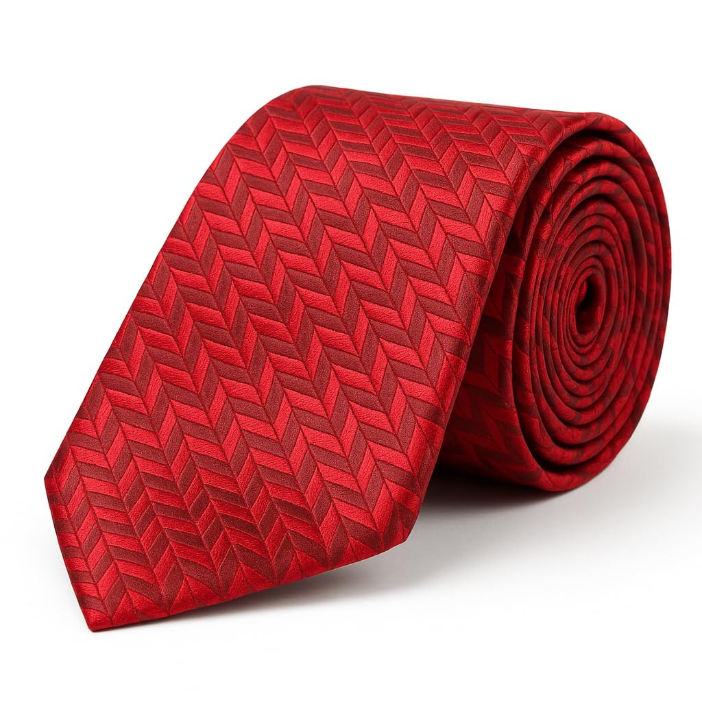random stripe Premium Necktie Combo – 4 Elegant Colors | Formal & Wear Ties for Men | Office, Wedding & Gift Set-picture-23