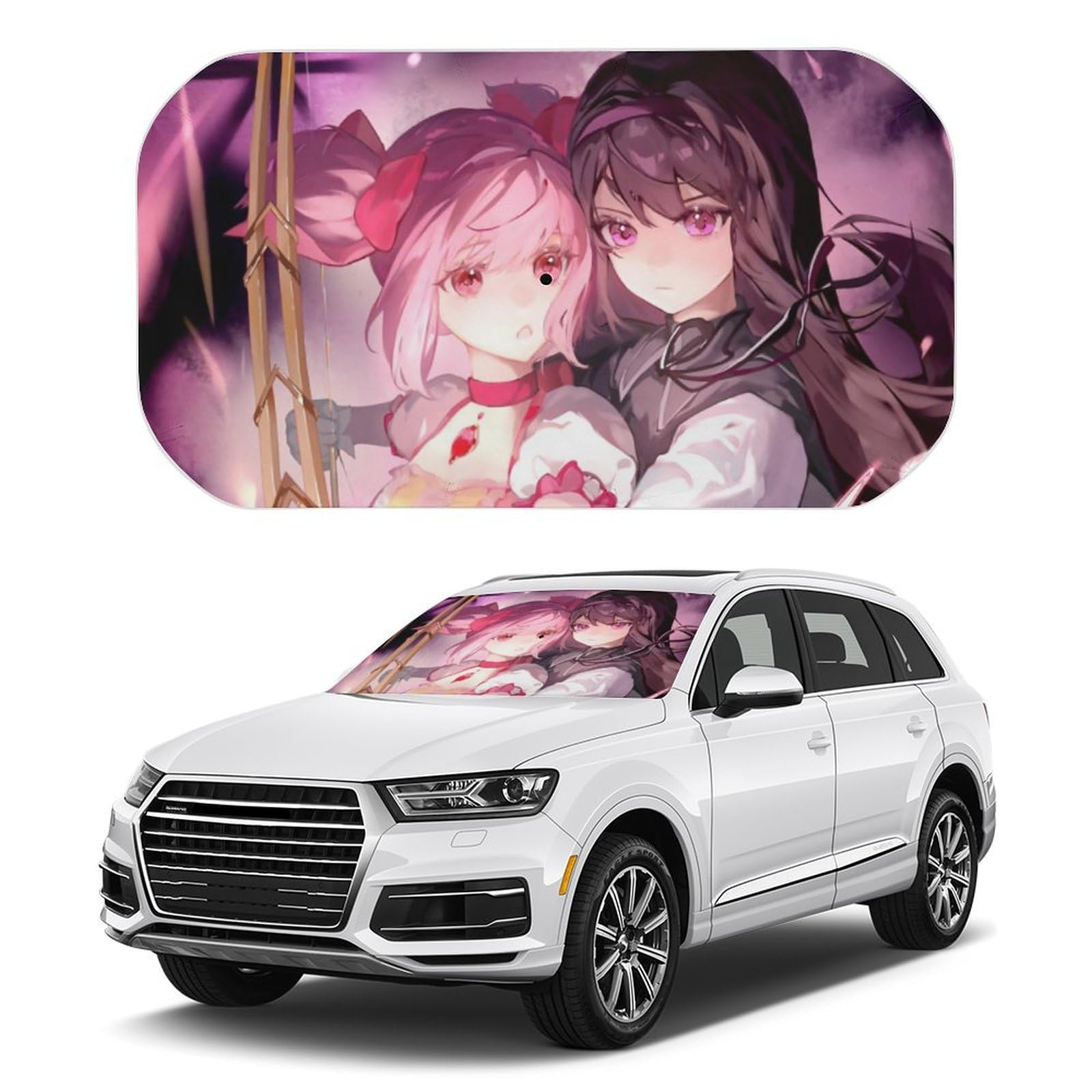 Amazon | 車用サンシェード 折り畳み式 傘型 魔法少女まどかマギカ