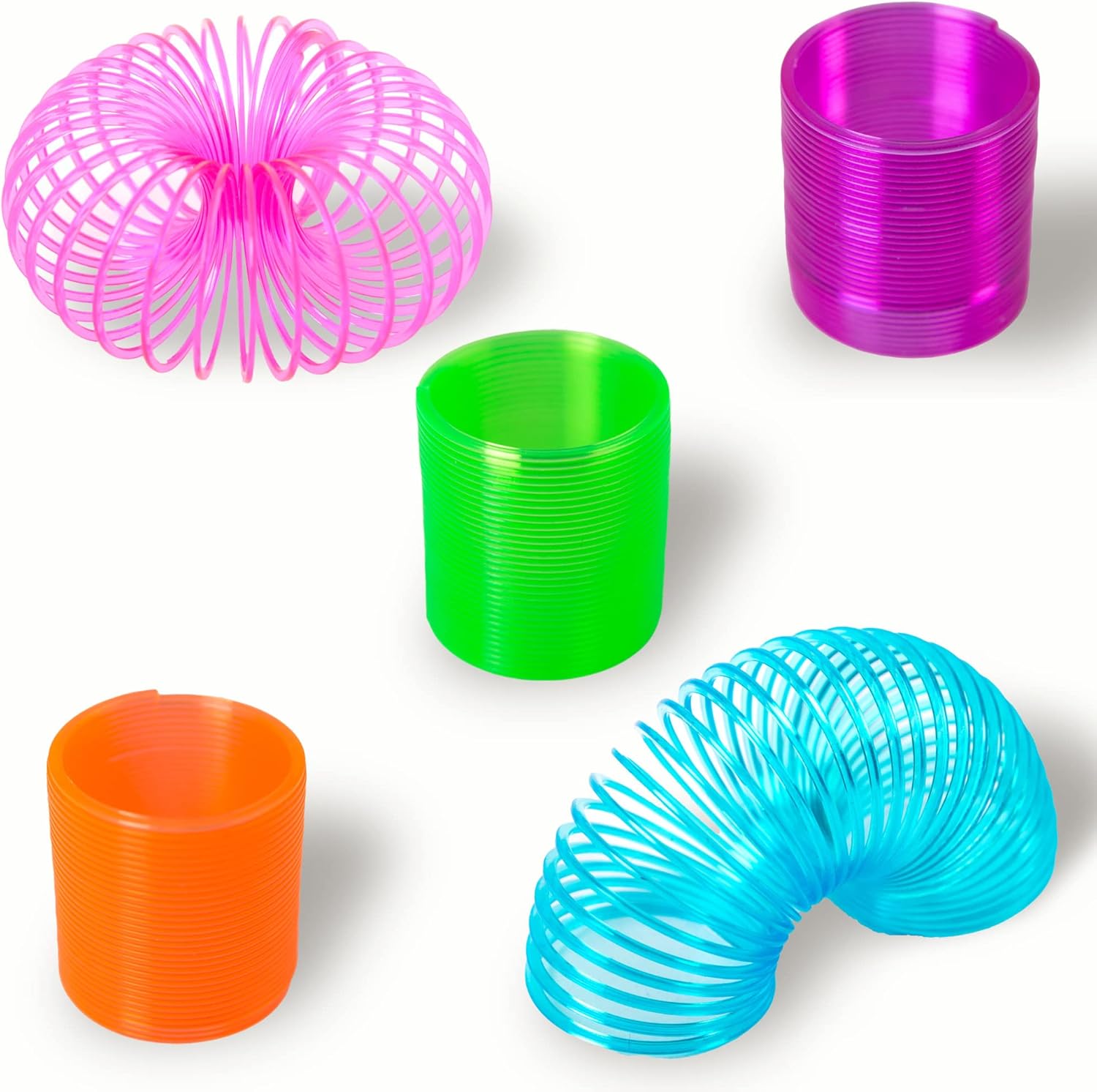 Amazon.com: Coil Spring Toy - 25 Pcs - Kids Party Favor - Bulk Coil ...