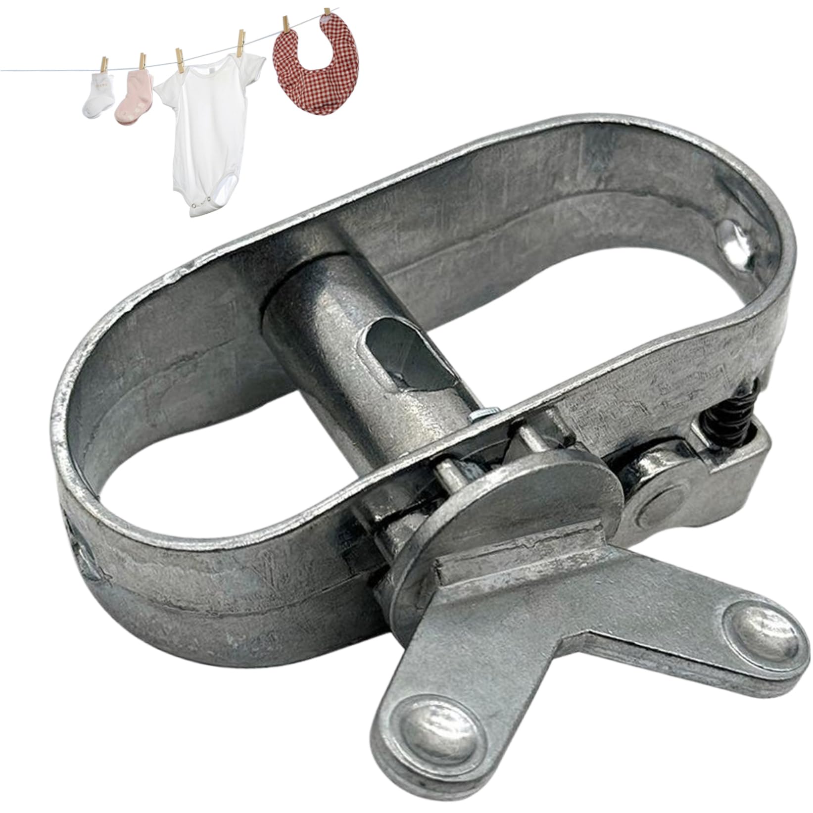 Mini Winch 3.1x0.8x2.5in Zinc Alloy Rope Tightener Wire Tensioner Easy Install Cable Ratchet for Fences Clotheslines Pool Ropes Outdoor Gardening Use