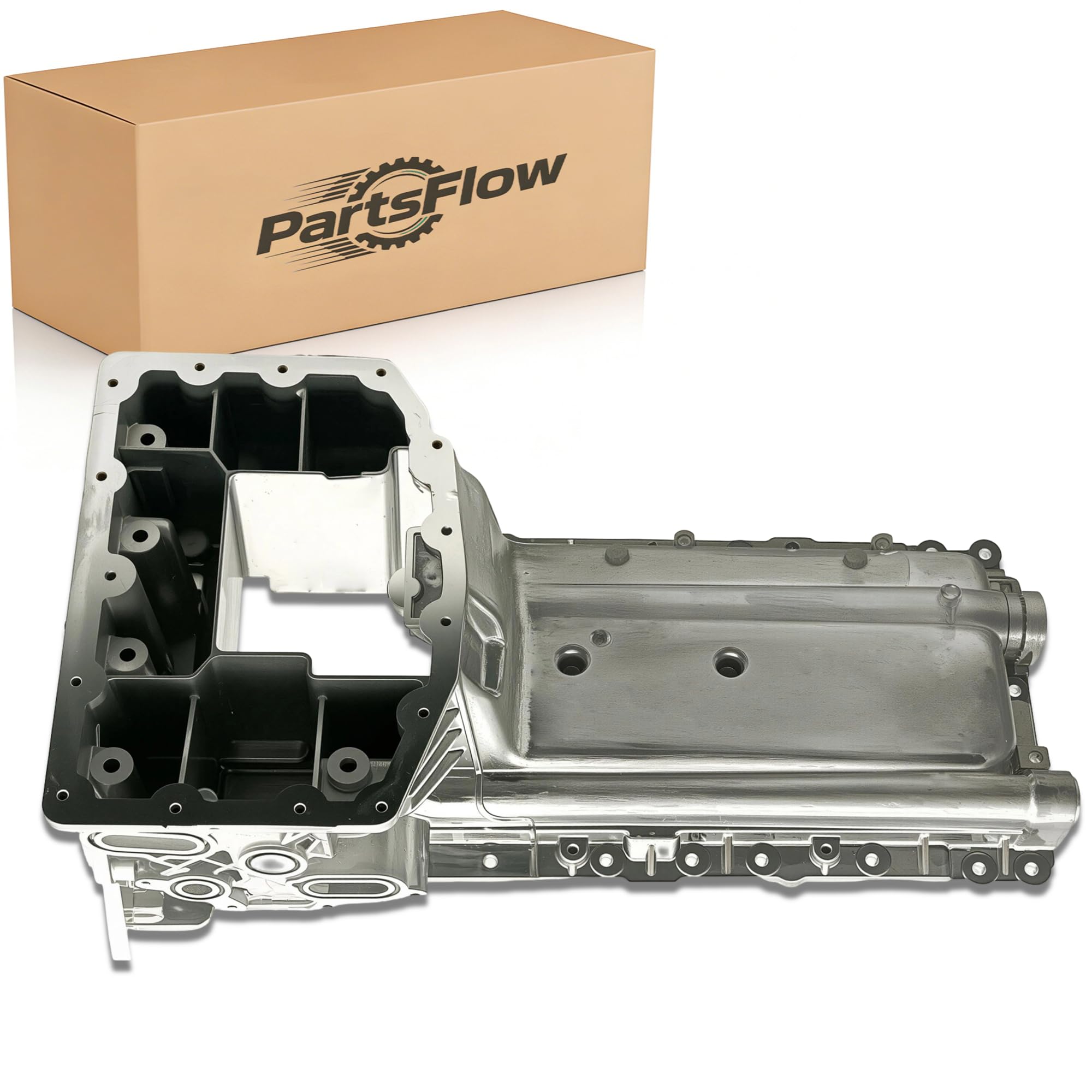 Amazon.com: PartsFlow Aluminum Upper Engine Oil Pan Sump