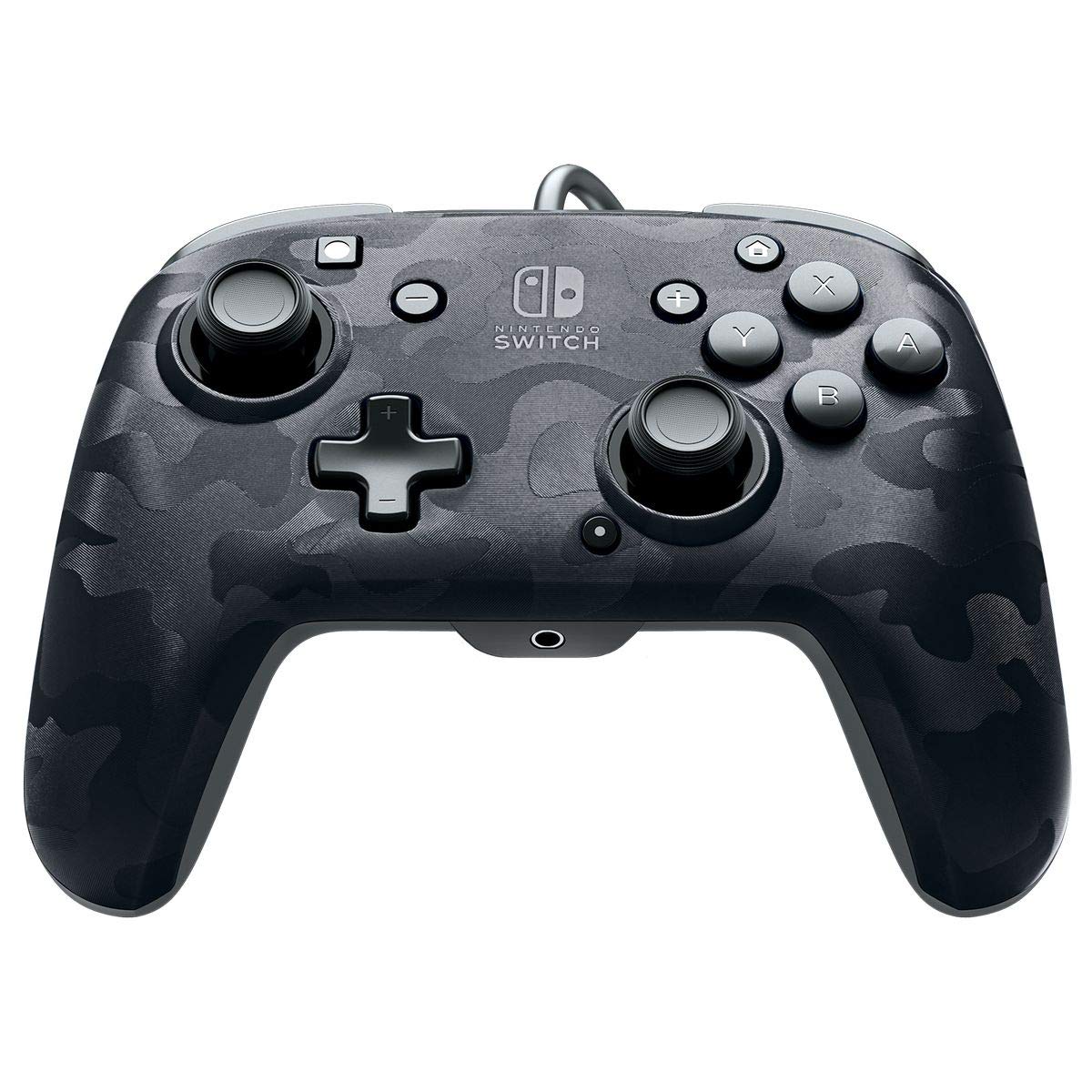 PDP Gaming Faceoff Deluxe+ Audio Wired Controller in Black Camo
