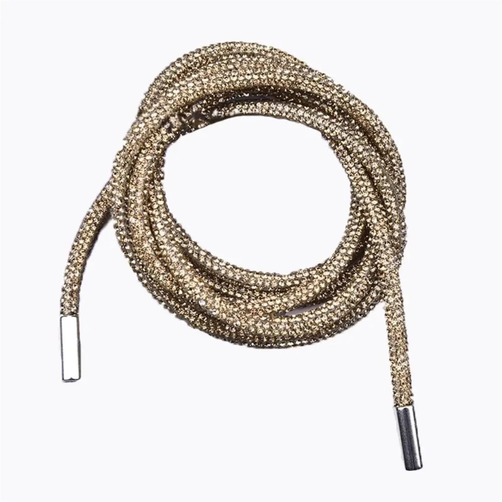 SJZHUYUE Replacement Rhinestone Drawstring Cord 120cm 6mm Multicolor(OneColor)