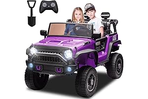 24V 2 Seater Ride on Toys for Big Kids - Premium Electric...