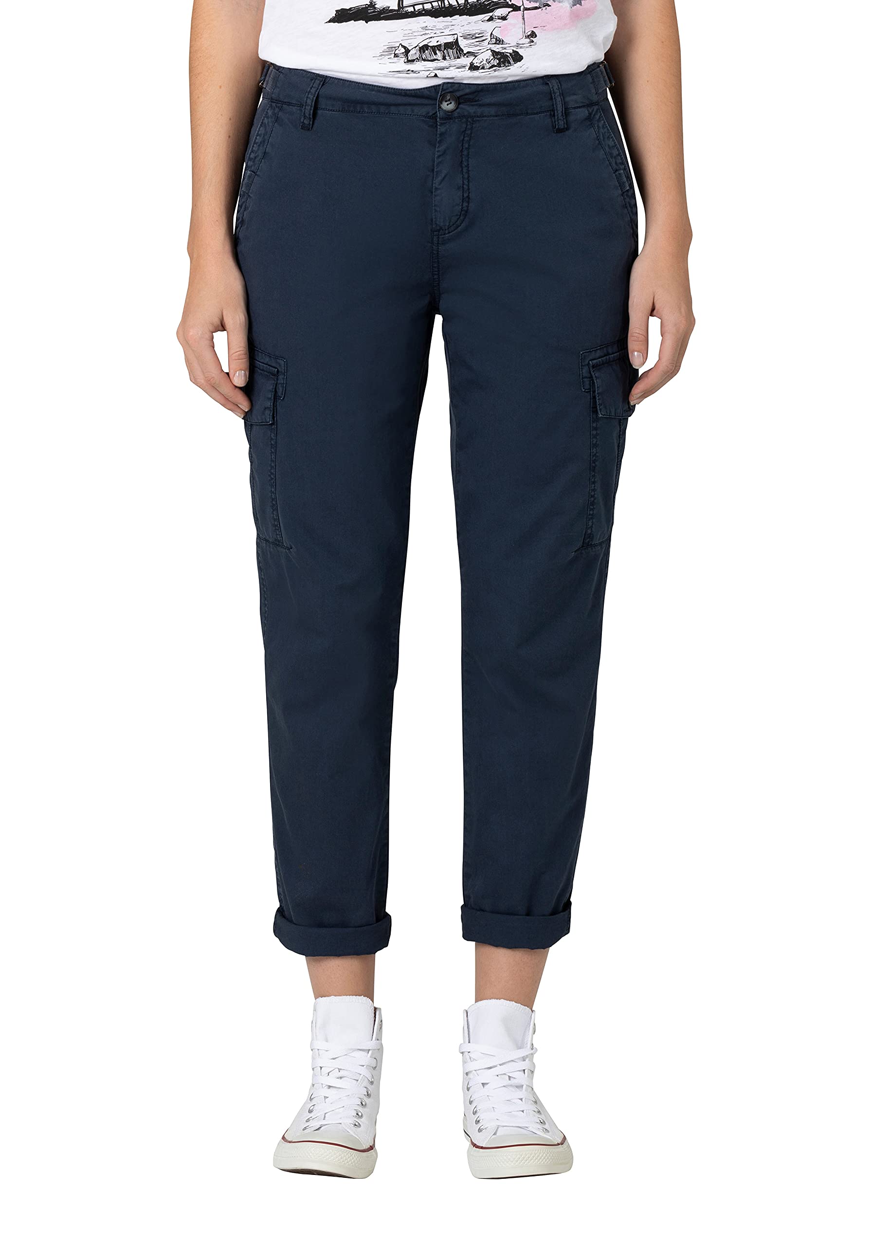 TimezoneWomen's Regular Caritz 7/8 Slacks