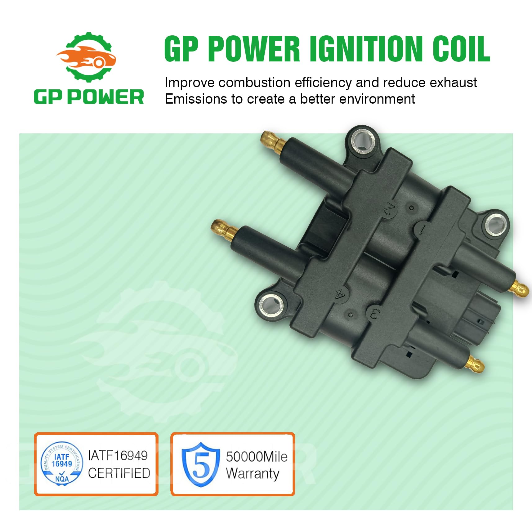 Amazon | GP POWER イグニッションコイルパック 22433-AA410 UF240