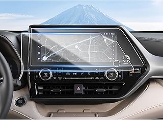 2023 Highlander Screen Protector for 2023 Toyota Highlander XLE, XSE, Limited, Platinum Screen Protector 12.3 In, Fit for Toyota Highlander 2023 Screen Protector 12.3 In Highlander 2023 Screen Protector HD Clear Plastic 2023 Toyot*a Highlander Touch Screen Protector
