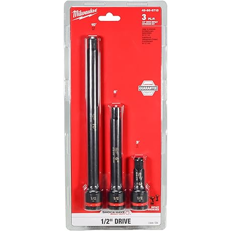 Milwaukee Extension Set (49-66-6715): Enhanced Length for Impactful Projects