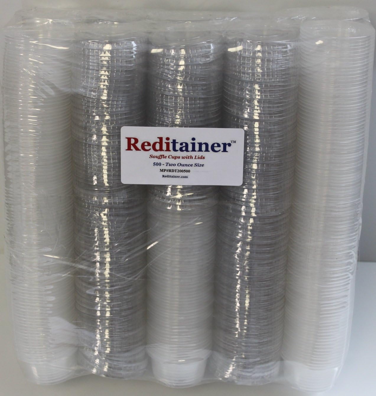 Jello Shot Souffle Portion Cups with Lids (500, 2 ounce)