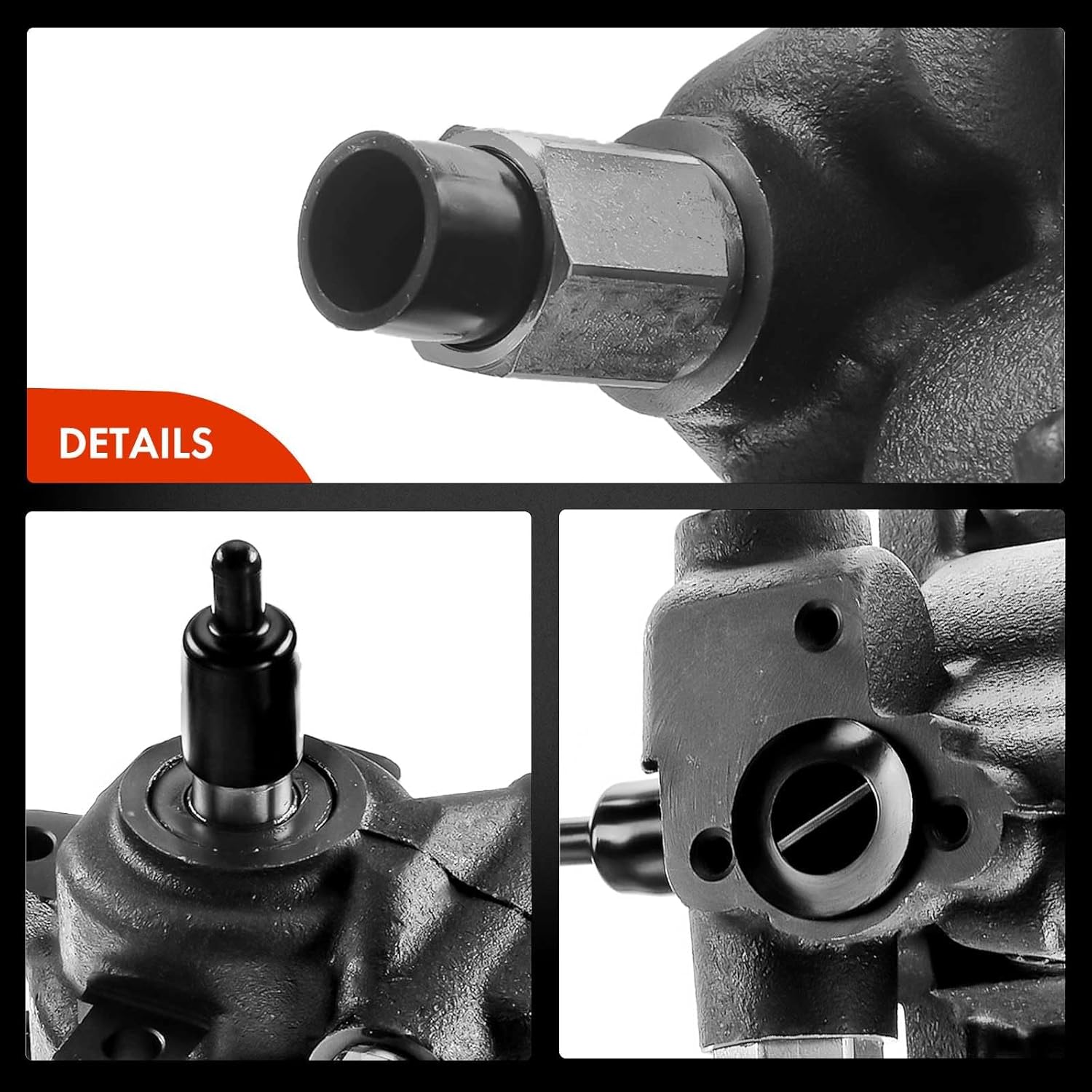 A-Premium Power Steering Pump Compatible with Dodge Durango 2004-2007, Chrysler Aspen 2007, V8 5.7L, Replace # 52113240AA