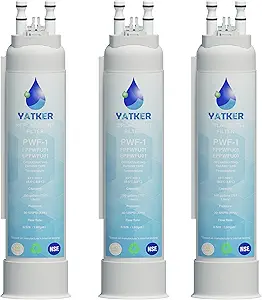 FPPWFU01 Water Filter Replacement for Frigidaire FPPWFU01 Water Filter, Compatible with PurePour PWF-1,EPPWFU01 PureAdvantage PWF-1 (3-Pack)