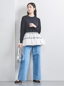 shea　UNITED ARROWS エンブロ ティアード コンビニット UNITED ARROWS（ユナイテッドアローズ）の「エンブロ ティアード