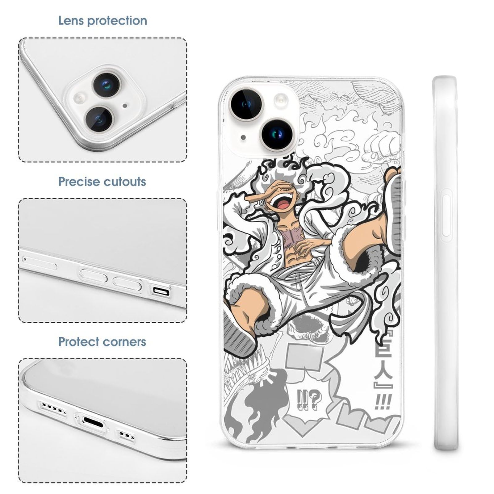 Amazon.co.jp: iPhone 15 Plus ケース ワンピース ルフィ ONE PIECE