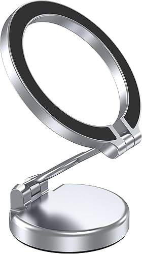 Miniatura 1 de Soporte magnético para teléfono para automóvil, rotación de 360, soporte magnético fuerte para teléfono plegable para tablero de automóvil,