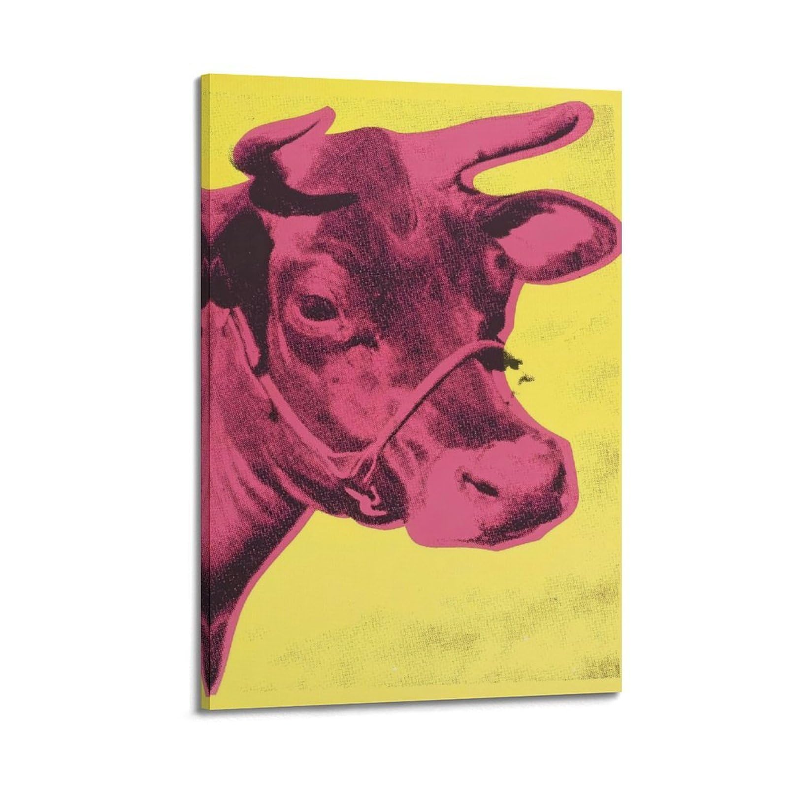 JoenTdrn Andy Warhol Prints Aesthetic Canvas Wall Art Print Home Decor for Bedroom Living Room08x12inch(20x30cm) Frame-style