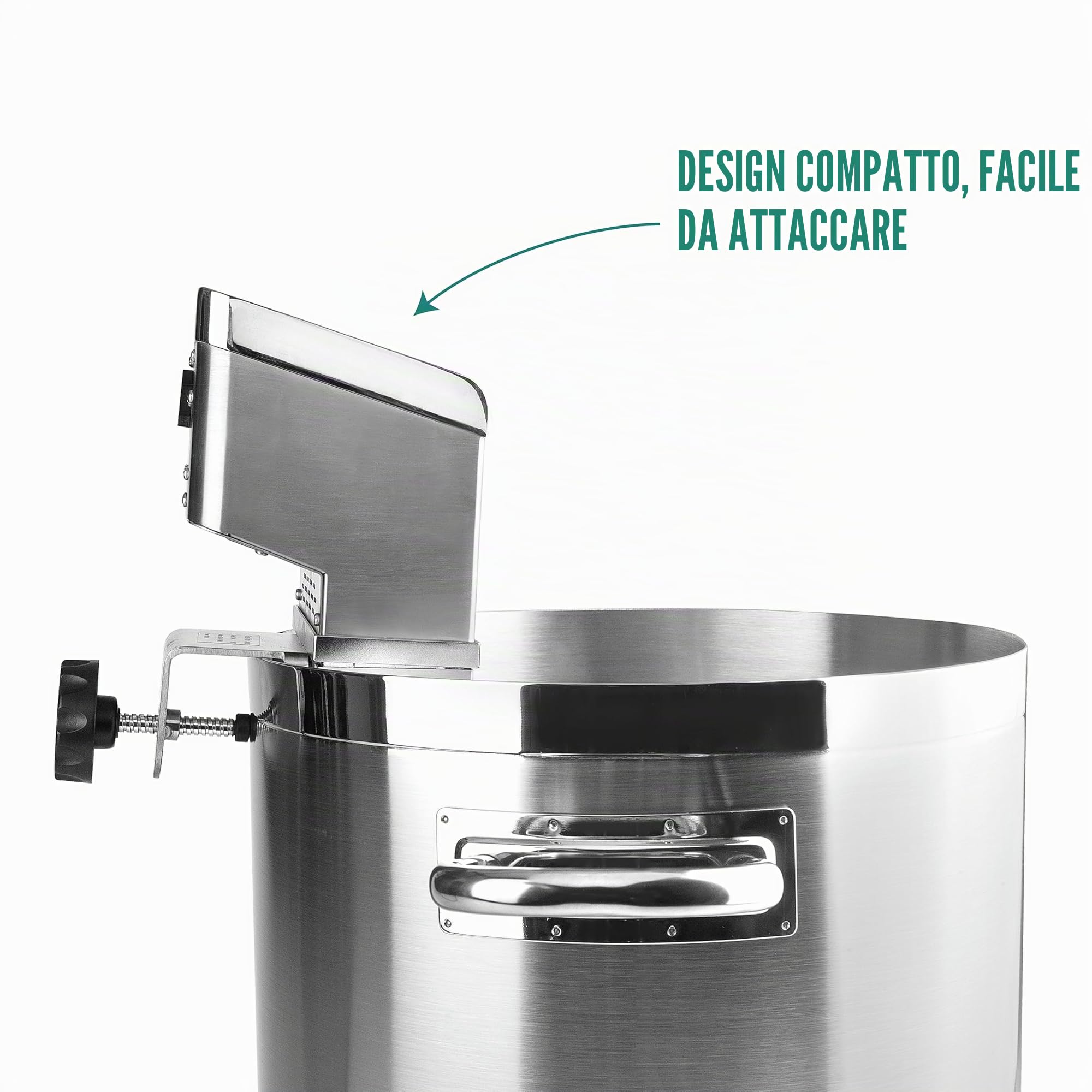 Lacor 69592 - Sous Vide Master, Acciaio Acciaio Inox, Controllo | Realizzato in acciaio inossidabile alimentare; alta resistenza alla corrosione e usura quotidiana in cucina