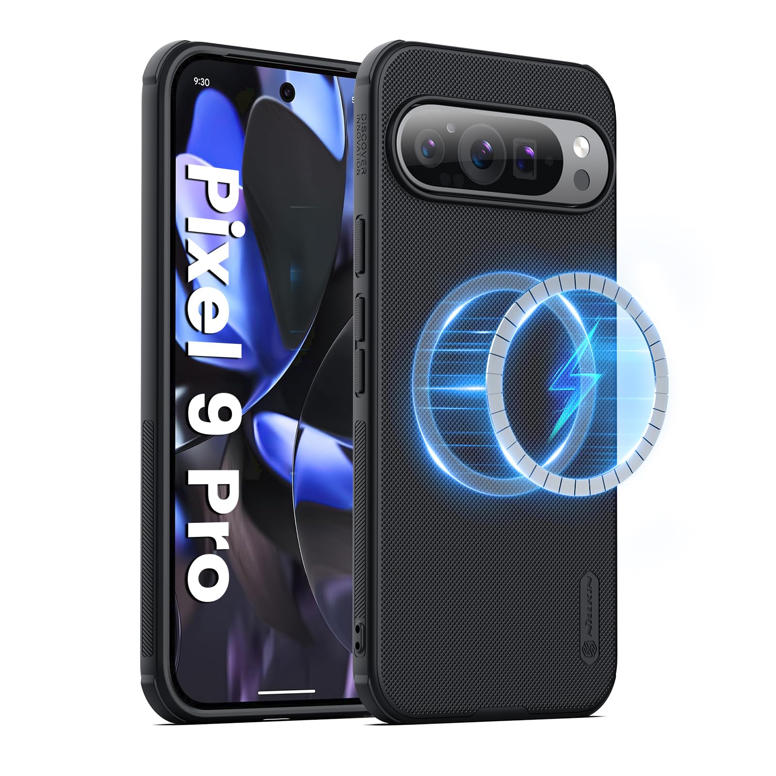 Nillkin Hard PC TPU MagSafe Case For Google Pixel 9 Pro XL Phone Case Luxury Super Frosted Shield Pro Pc Tpu Hard Protection Back Cover I4119358191