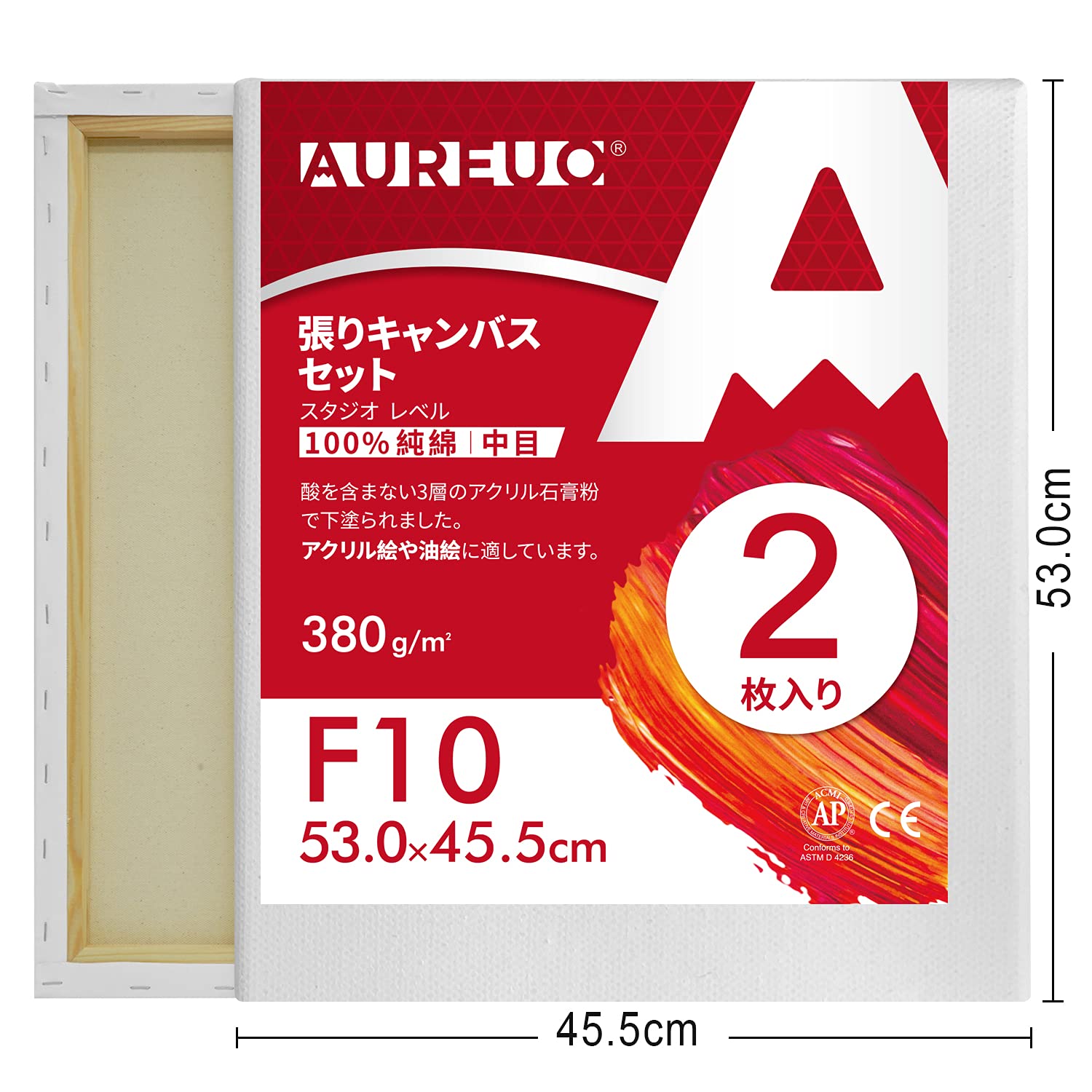 F10キャンバス　10枚セット SWBC 張キャンバス F0 | 那須野画材