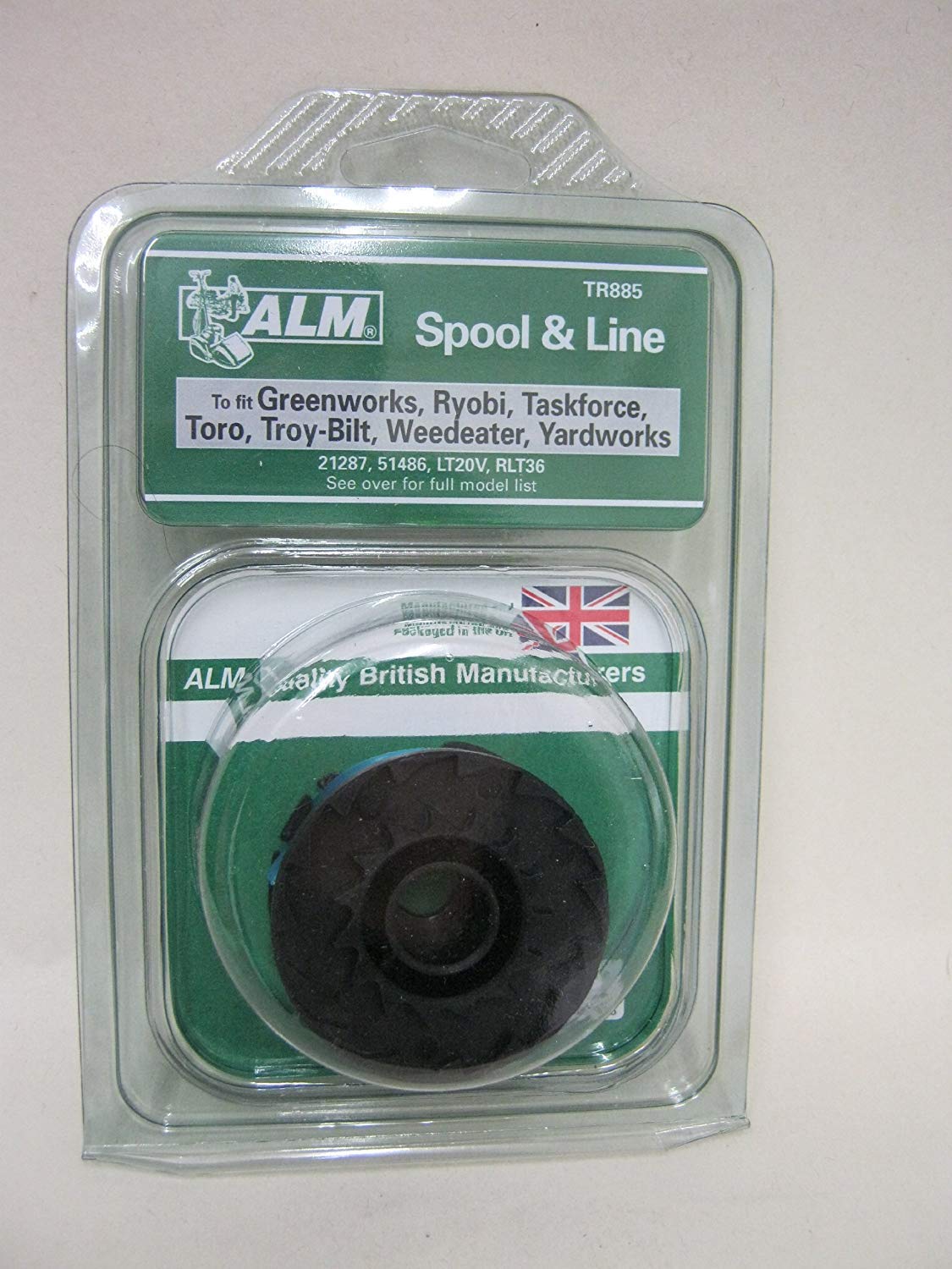 Spool & Line x 3 compatible with Bosch/Ryobi 1.5mm x 6m