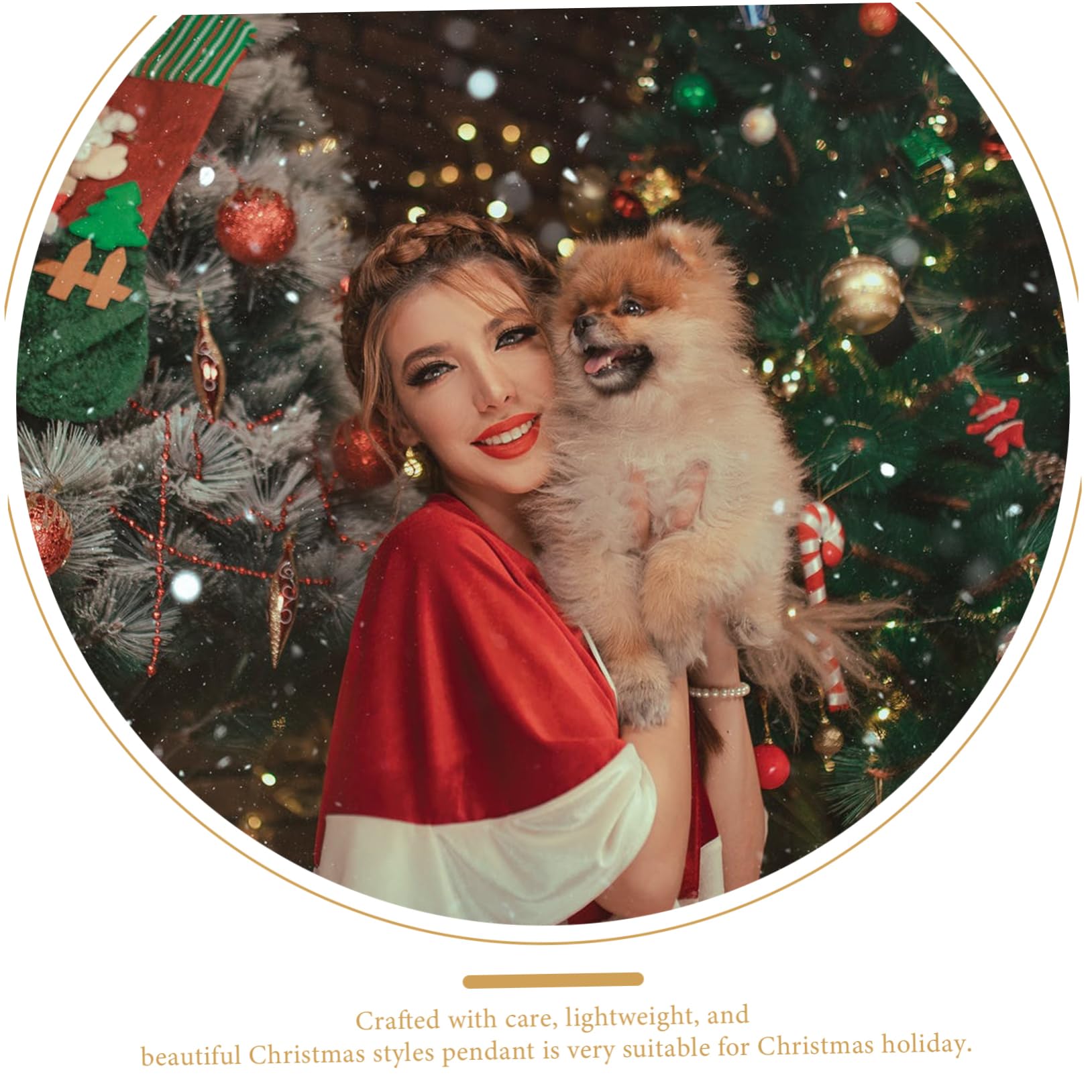 PRETYZOOM 5 Sätze Goldener Sternanhänger Sternverzierungen Stern-anhänger Christbaumanhänger Gold Christmas Tree Ornaments Weihnachtsdeko Weihnachtsstern Aus Kunststoff Plastik 6 Stück * 5