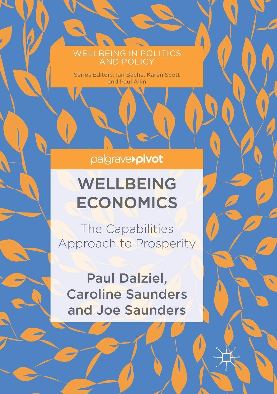 Wellbeing Economics: The Capabilities Approach to Prosperity (Wellbeing in Politics and Policy)