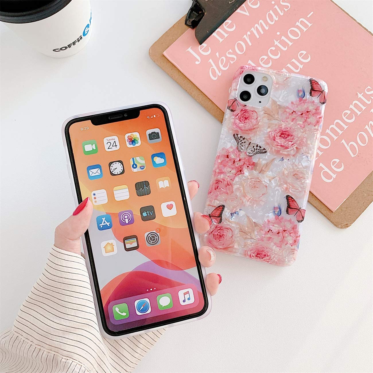 Custodia protettiva per iPhone 11 con stampa - Custodia protettiva in silicone TPU antiurto | Stuff Enough.be
