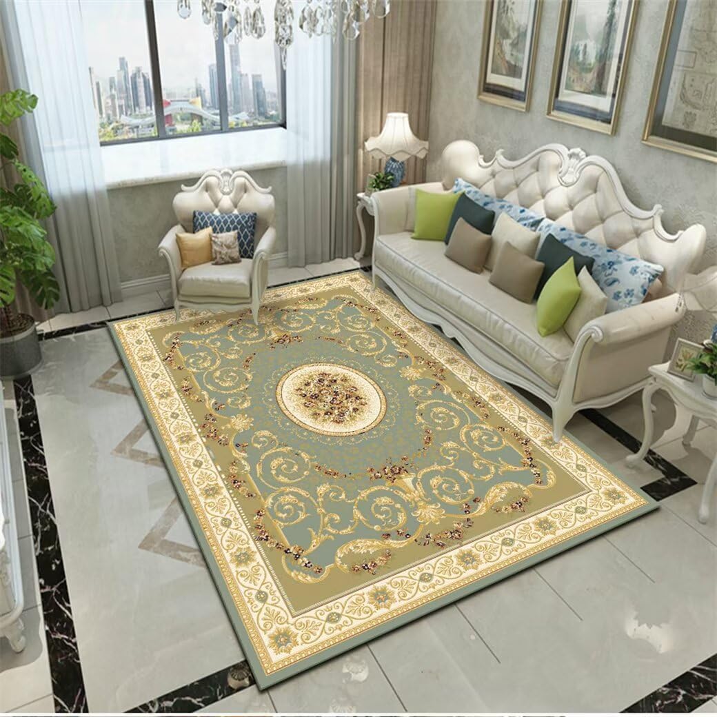 Tapis antidérapant lavable grand format 200x250cm idéal pour enfants