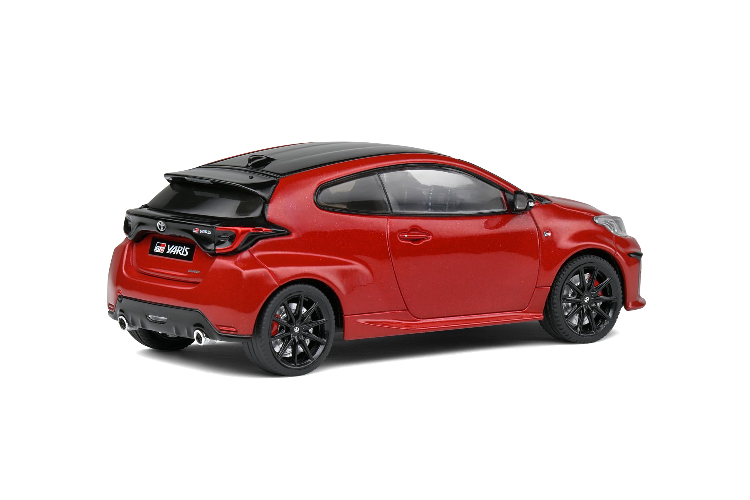 Solido- Toyota Yaris GR Nessuno Auto in Miniatura da Collezione, Colore Karmina Red, 1/43ème, S4311102