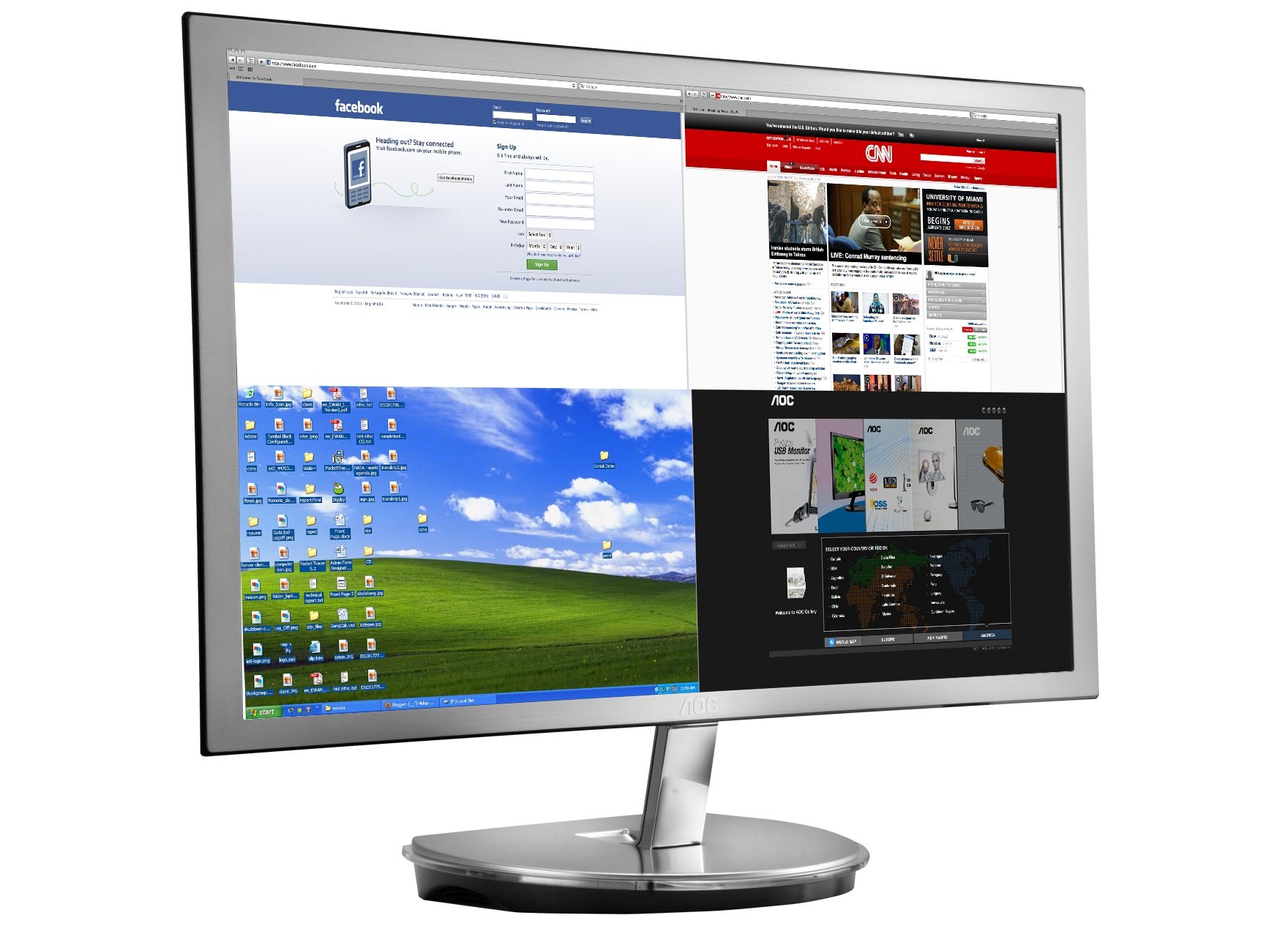 【最終値下げ】AOC 23inchディスプレイモニター◆i2353Ph AOC i2353Ph Review | PCMag