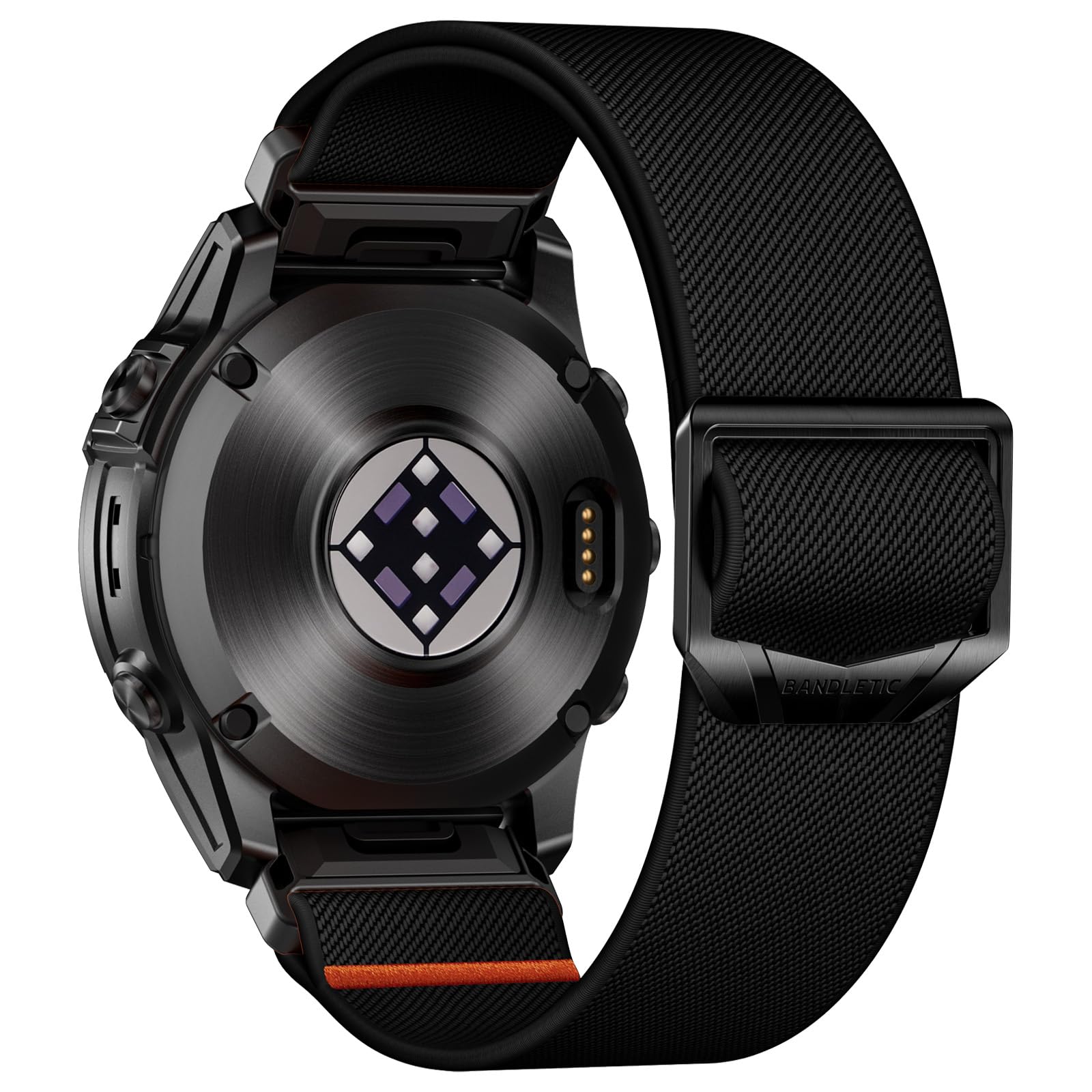 Bandletic Compatible With Garmin Fenix 7/Fenix 7 Pro/Fenix 6 Pro/Fenix 6/Fenix 8/E 47mm/Fenix 5/Fenix 5 Plus/Instinct 2/3/E, QuickFit 22mm Nylon Strap for Forerunner 965/955/Quatix 8/Epix 2 Pro 47mm