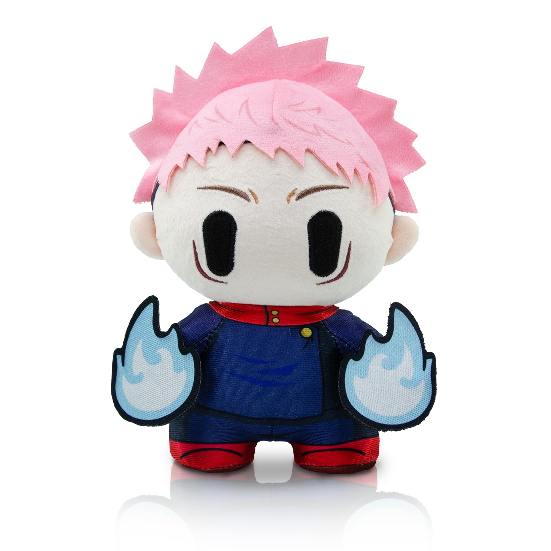 YuMe DZNR Jujutsu Kaisen Plush Toy - Yuji Itadori 5.1" Hero Box Collectable | Licensed Crunchyroll Merchandise | Soft Toys Gift for Kids, Adults & Manga Fans | Get All 4 Cursed Energy Edition Plushies