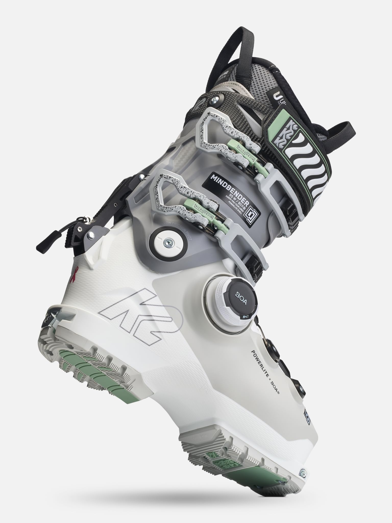 K2 - Scarpe Da Sci Mindbender 95 Boa W Bianco Donna - Donna - Dimensione 90 - Bianco