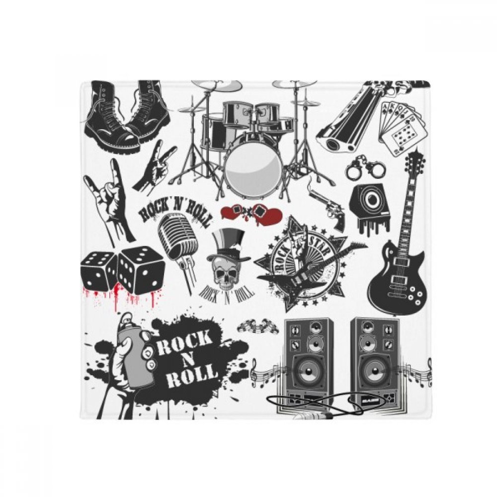 Tapis de sol instruments de musique multicolore 80cm, idée cadeau déco originale
