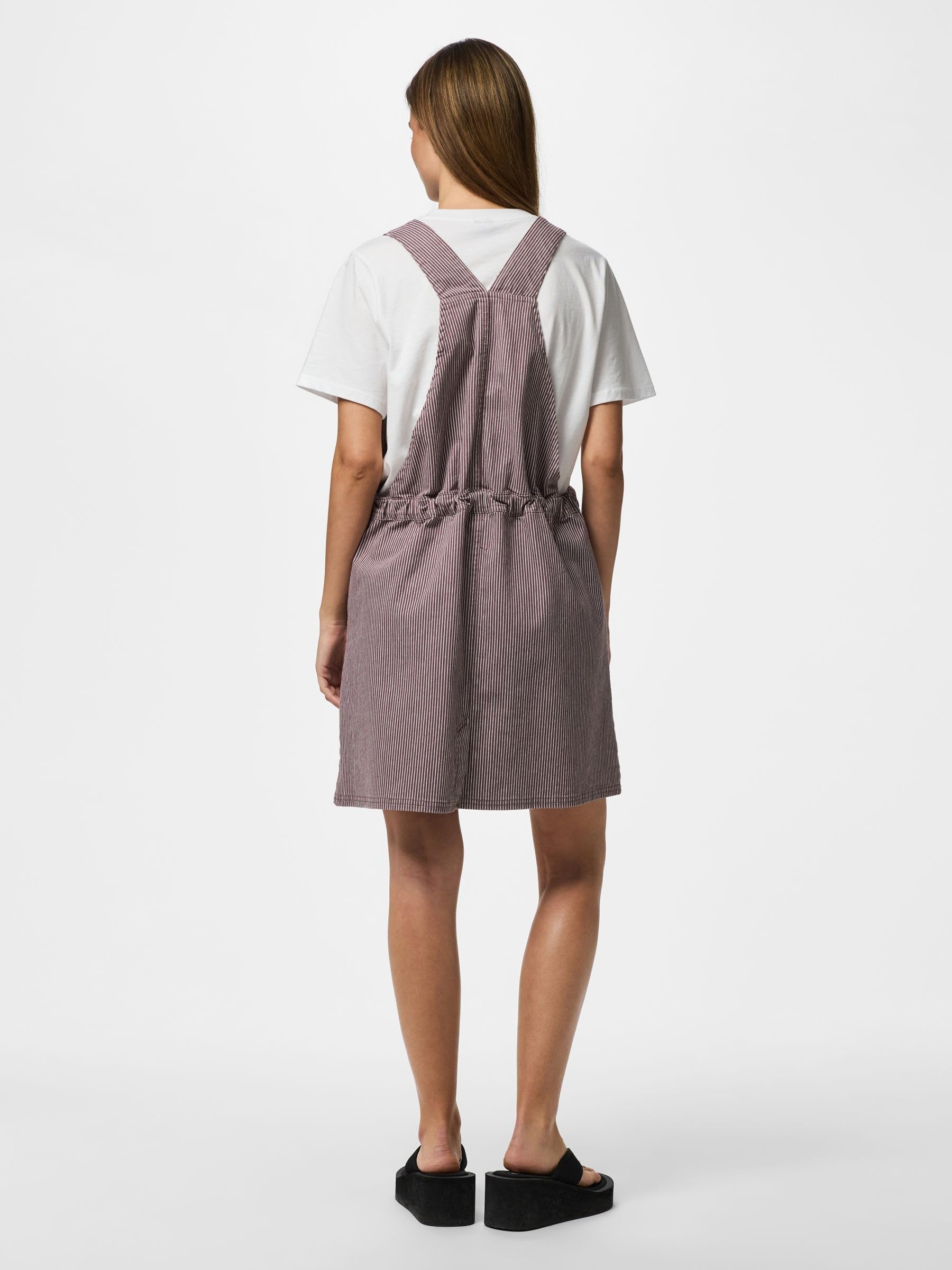 Pieces Damen Pcbillo Dungaree Denim Dress Pcbillo Dungaree Denim Dress (1er Pack)