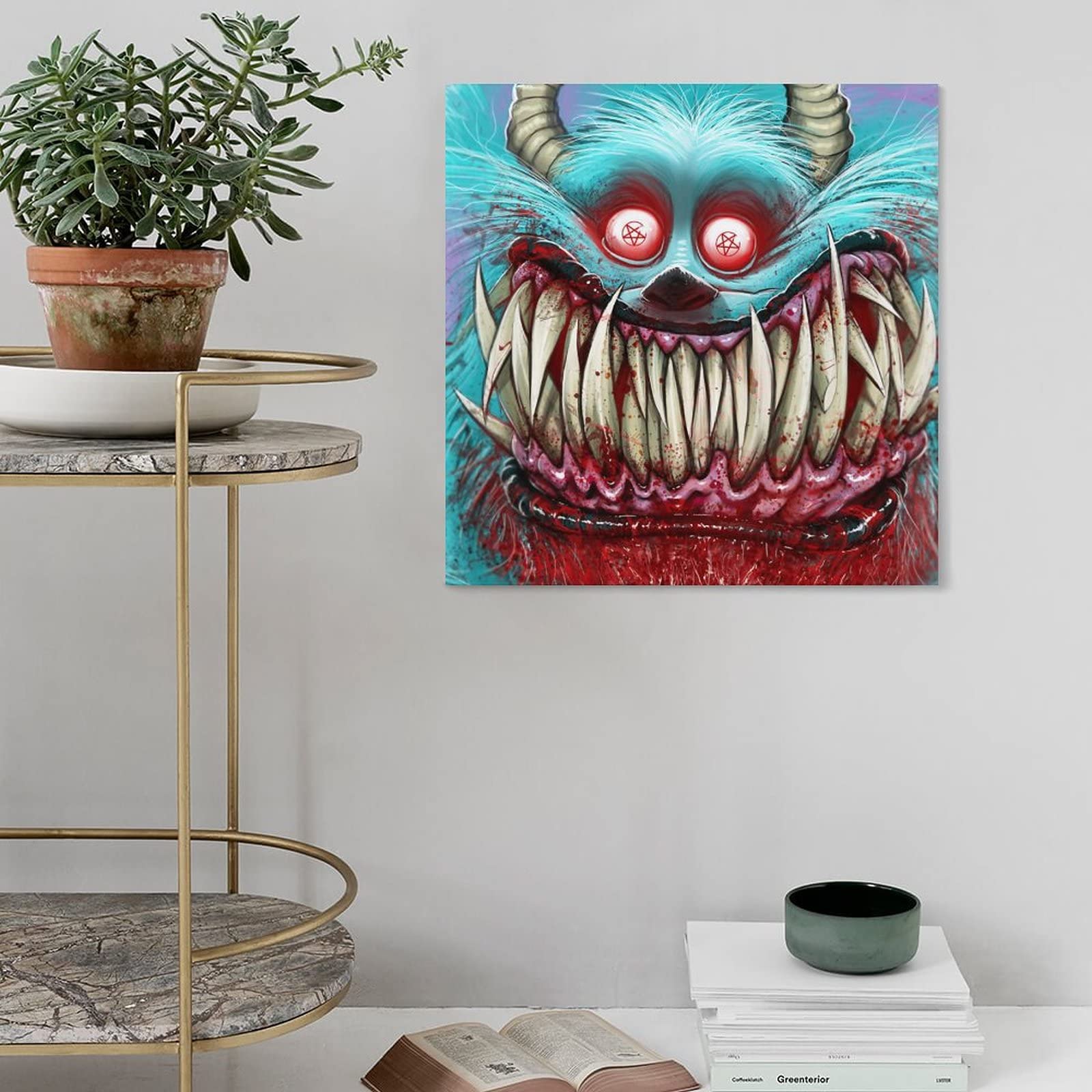 モンスターズ・インク 壁掛け Amazon.co.jp: アートパネル 装飾画 モンスターズ・インク アート