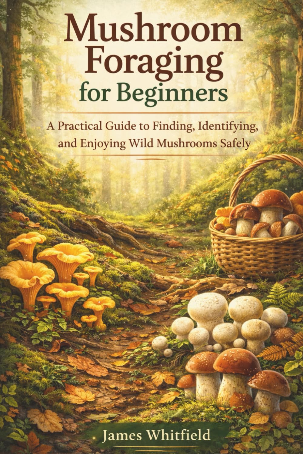 Mushroom Foraging for Beginners: A Practical Guide to Finding, Identifying, and Enjoying Wild Mushrooms Safely