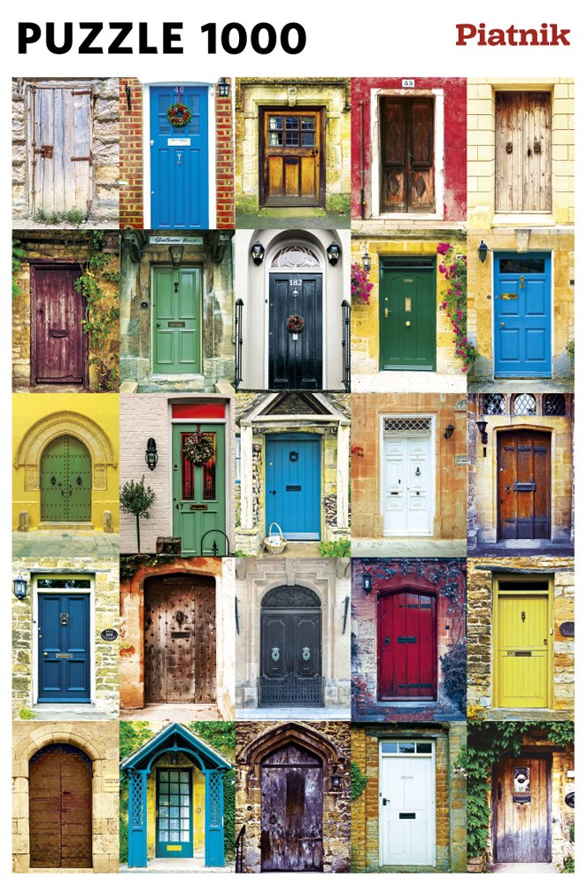 Piatnik - Porte Puzzle Porte, 5469, 1000