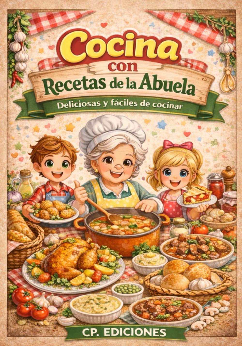 COCINA CON RECETAS DE LA ABUELA: Deliciosas y fáciles de cocinar (COCINA PARA TODA LA FAMILIA)