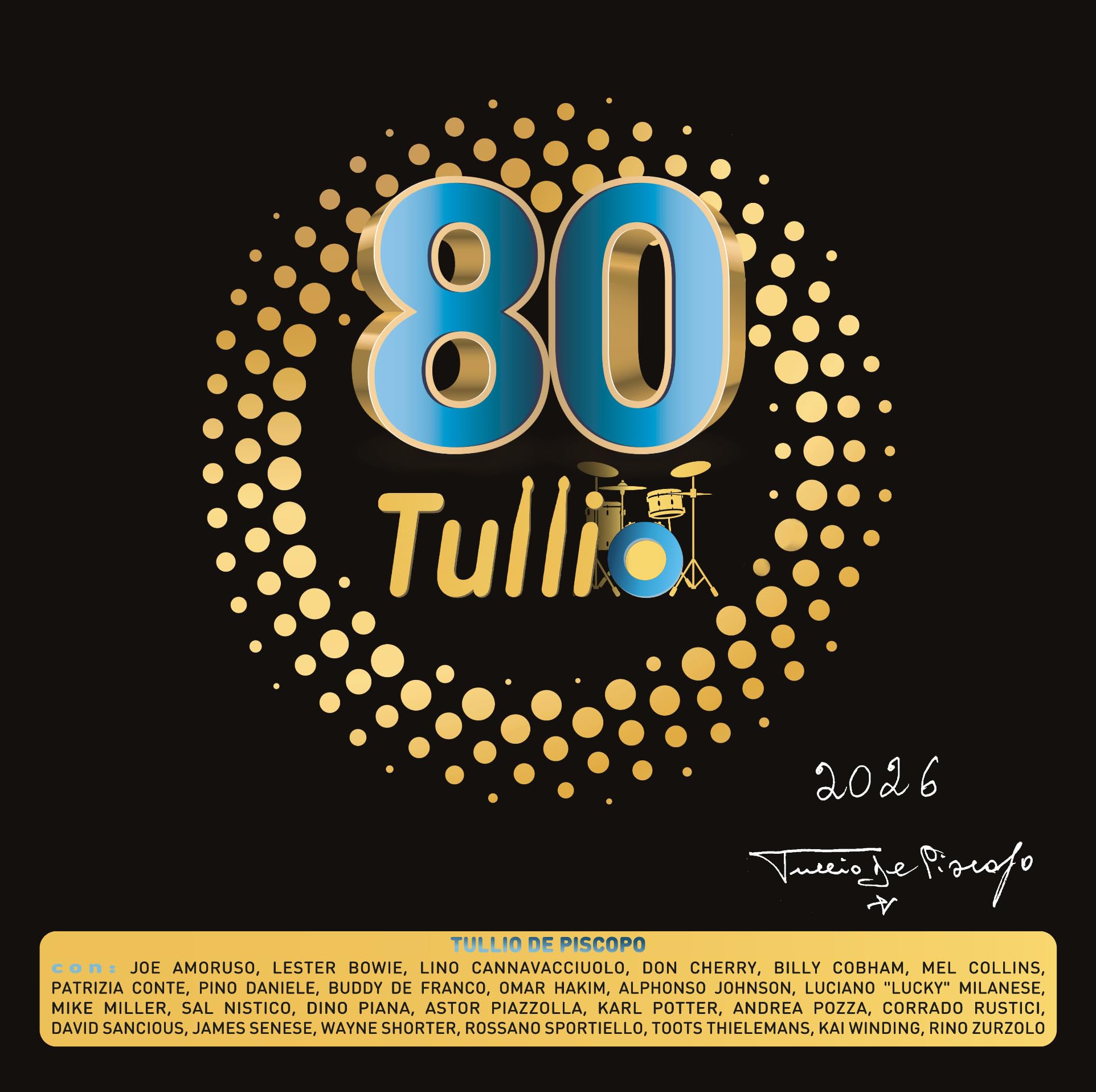 80 Tullio (Box Vinile Nero Edizione Limitata 300 Copie Numerate)
