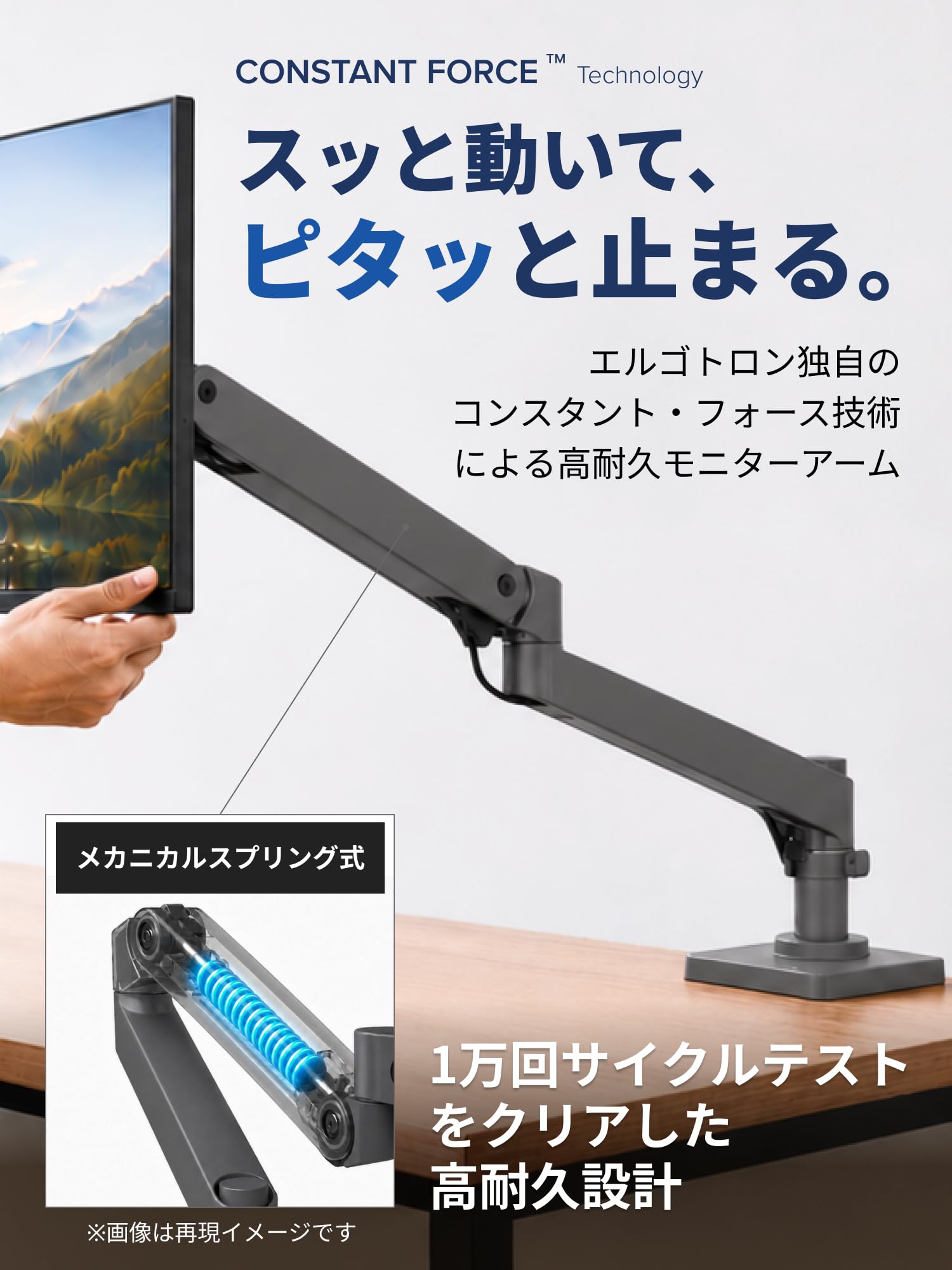 Amazon.co.jp: ERGOTRON エルゴトロン LX Pro モニターアーム デスク