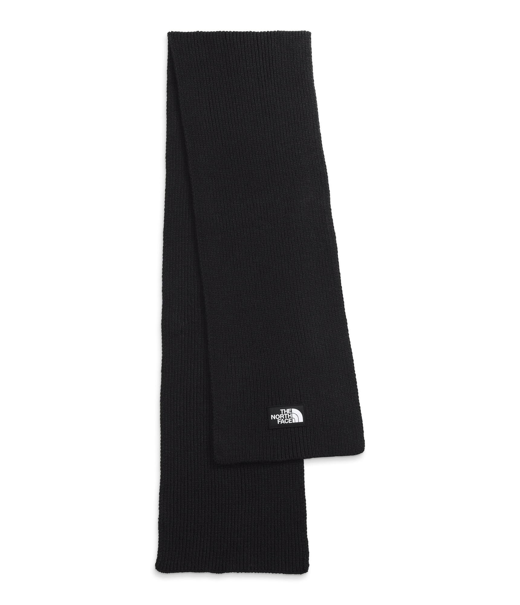 The North Face TNF Logo Box Mens Scarf TNF Black at Amazon