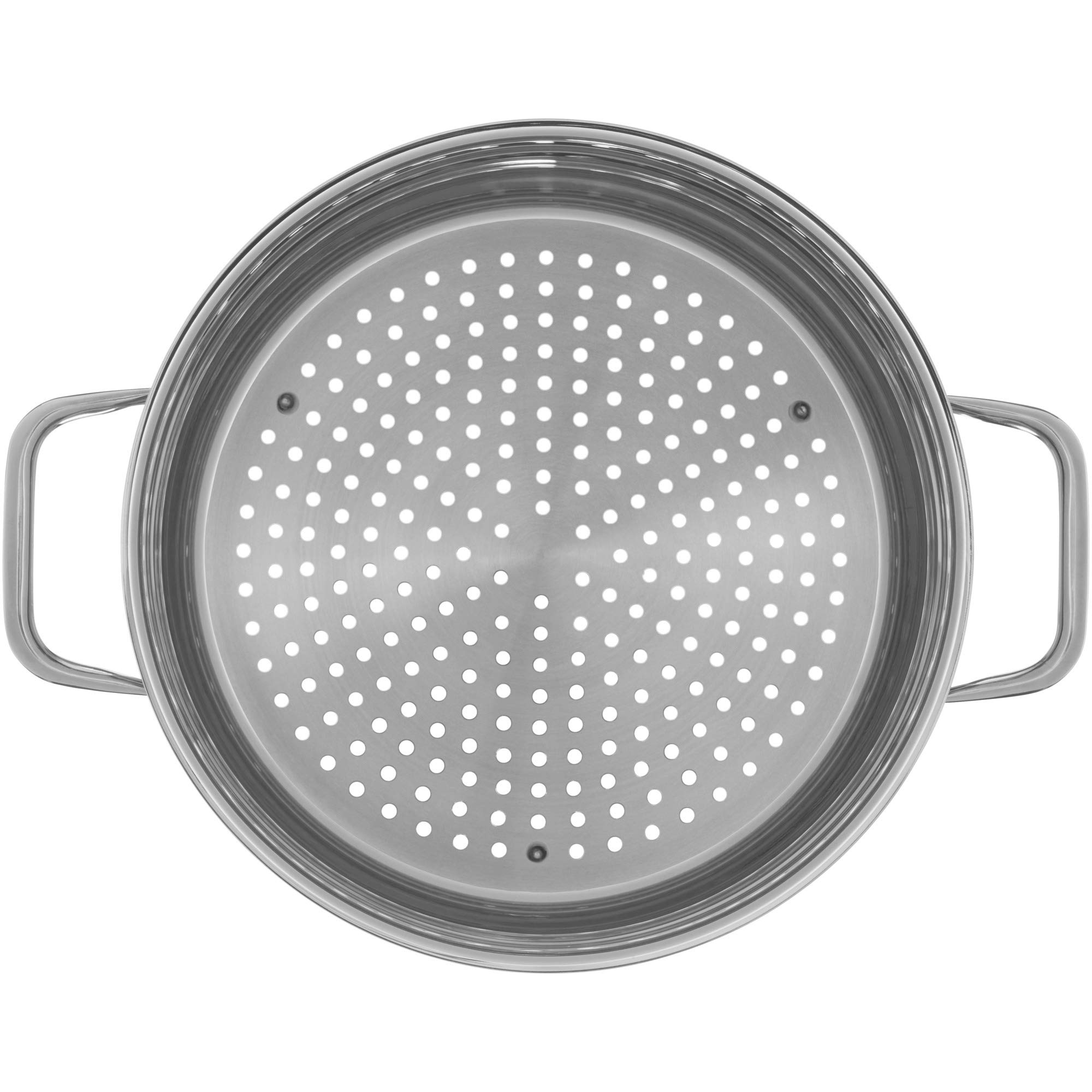 WMF Compact Cuisine vaporera para verduras/tuberculos 24 cm, inserto de vapor para olla, acero inoxidable Cromargan, apto para lavavajillas