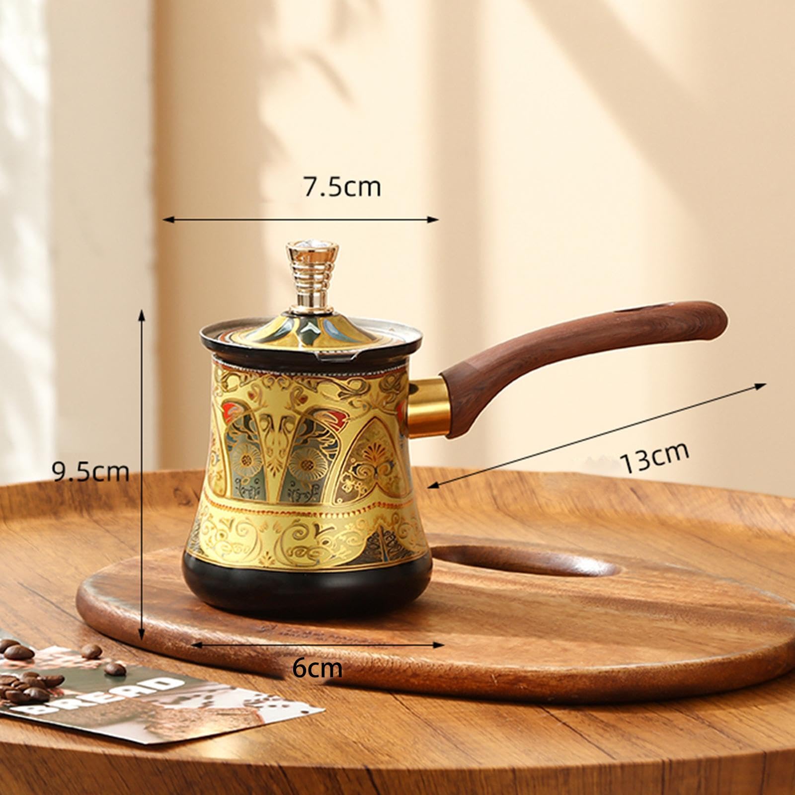 JINGDEHAO Caffettiera Turca Elettrica Per Preparare Il Caffè A Mano Macchina Uso Domestico Piccola Spina Ue D 89095279