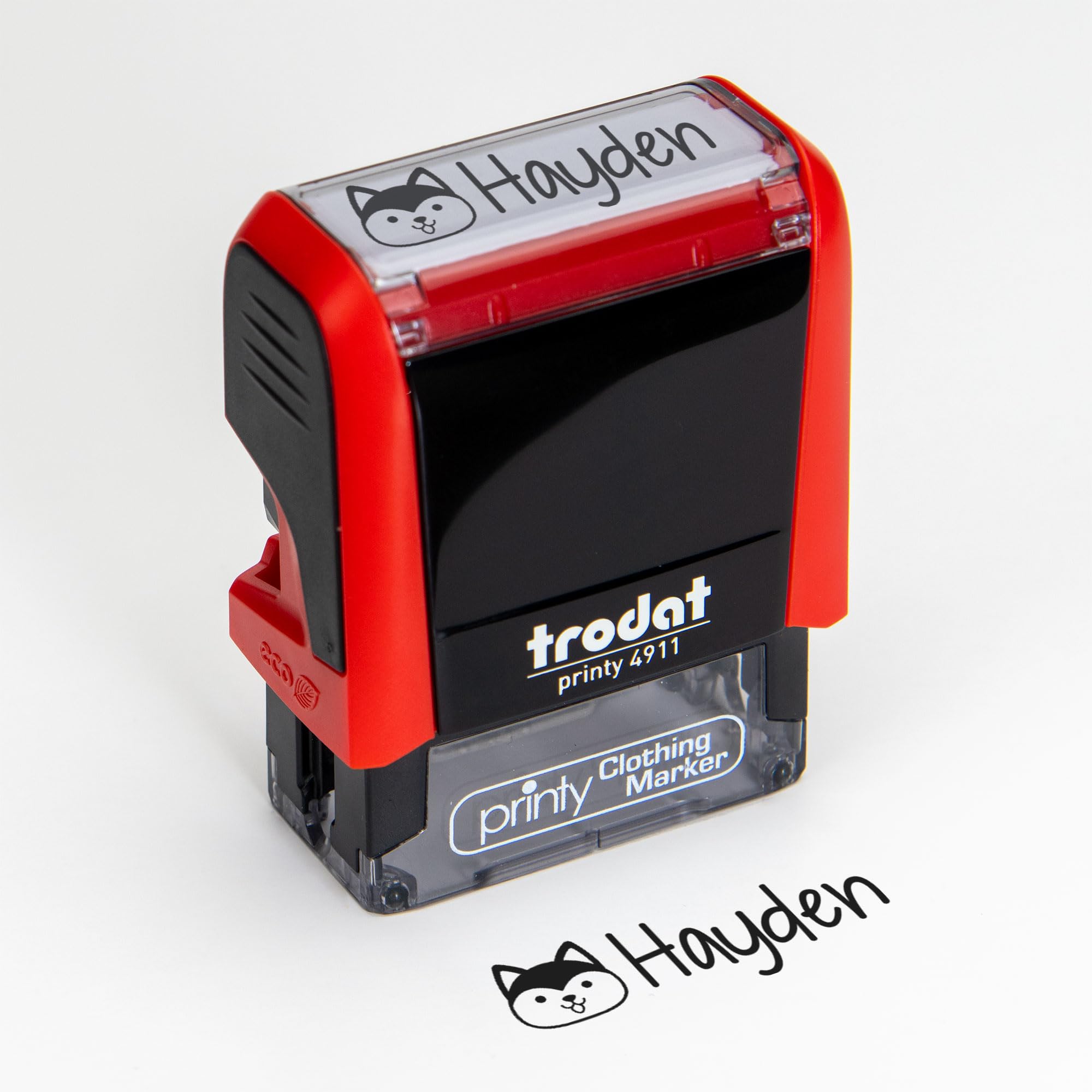 Personalized Custom Clothing Name Stamp | 20 Designs | Machine Washable and Durable | Perfect for Athletes, Students, and Travelers | Fade-Resistant