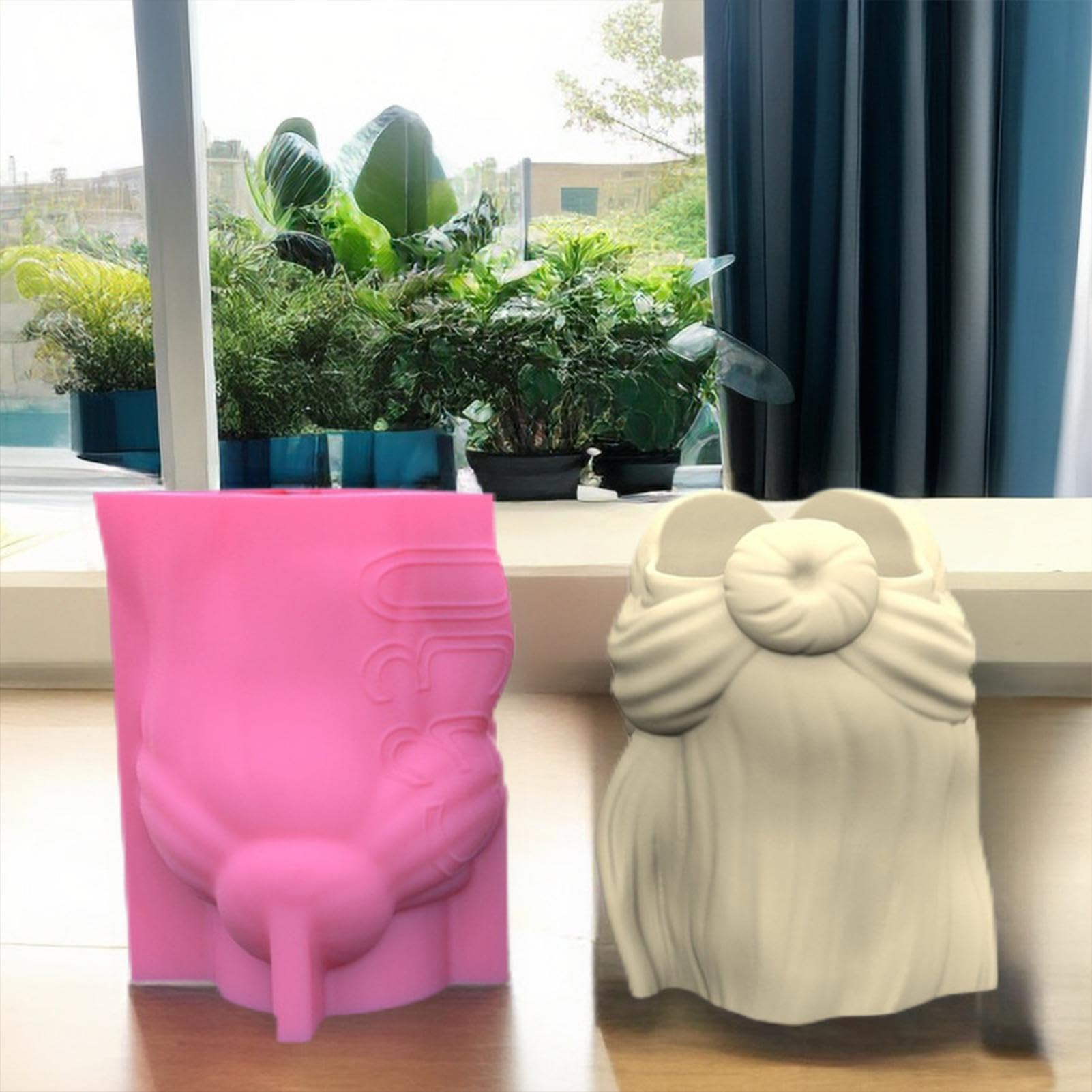 Stampo in Silicone di Alta Qualà per Vaso a Forma di Fiore