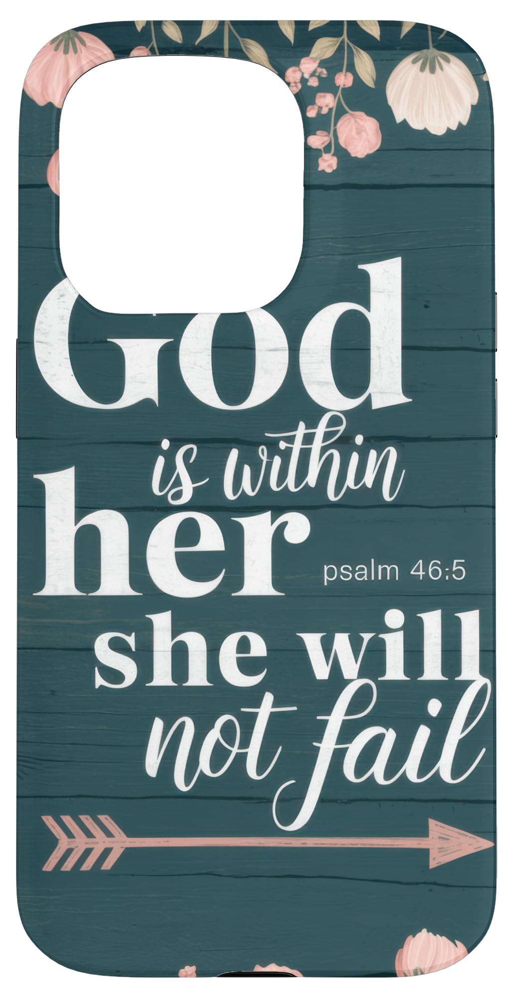God Is Within Her She Will Not Fail Psalm 46:5 Case for iPhone 15 Pro
